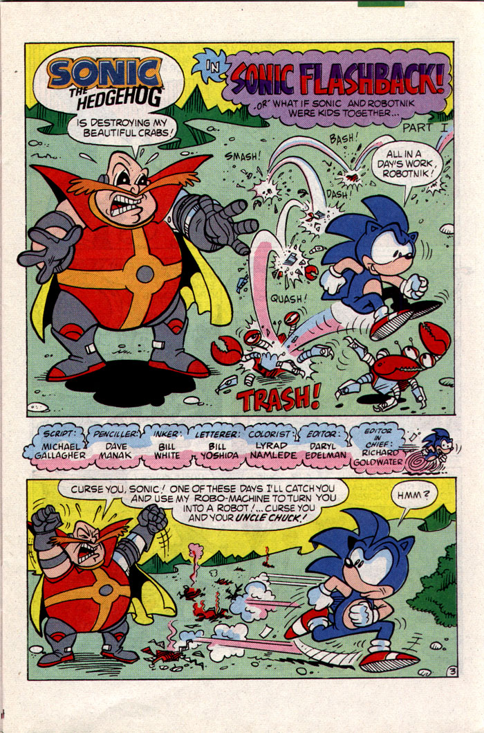 Sonic - Archie Adventure Series May 1993 Page 3